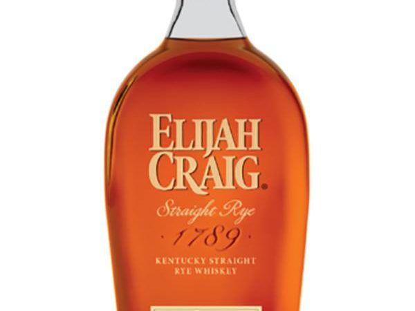 Elijah Craig Straight Rye Whiskey